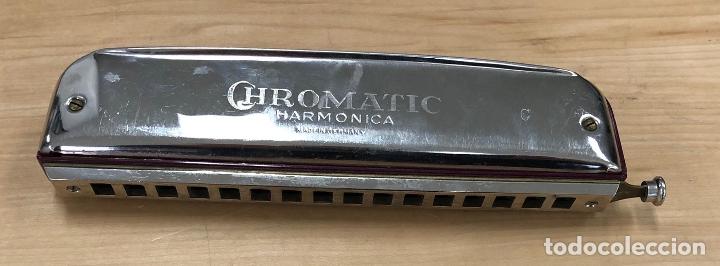 Instrumentos musicales: ARMONICA CHROMATIC HARMONICA. MADE IN GERMANY. SIN ESTUCHE - Foto 2