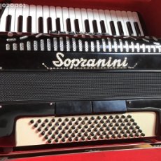 Instrumentos musicales: ACORDEÓN SOPRANINI- MADE IN ITALY- SEGUNDA MITAD DEL SIGLOXX. Lote 312943133