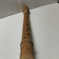 Instrumentos musicales: DULZAINA ANTIGUA MADERA CASTELLANA,VALENCIANA O SIMILAR. Lote 317899408