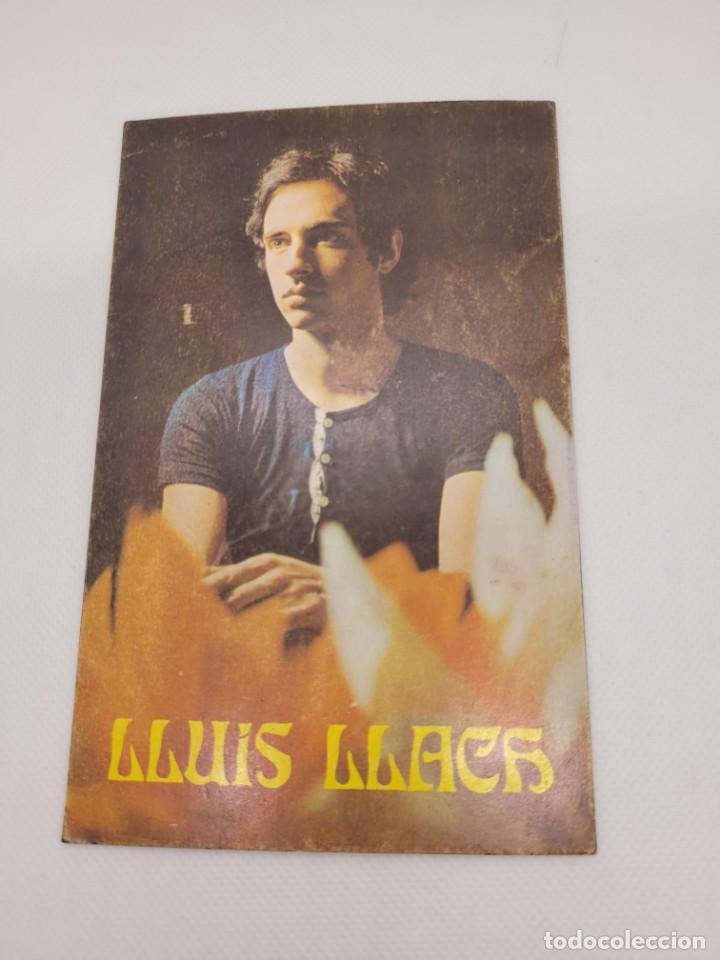 Instrumentos musicales: Postal Luis Llach molt antiga B5 - Foto 1