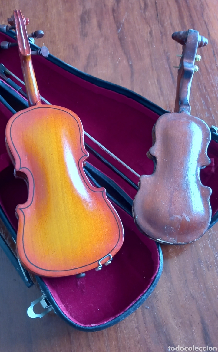 Instrumentos musicales: Viol&iacute;n en miniatura (2) - Foto 2