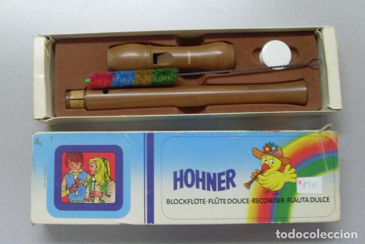Instrumentos musicales: Flauta dulce HOHNER vintage - Foto 1