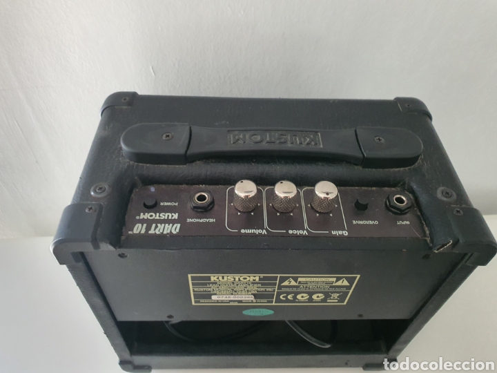 Instrumentos musicales: Amplificador kustom DART 10 - Foto 7