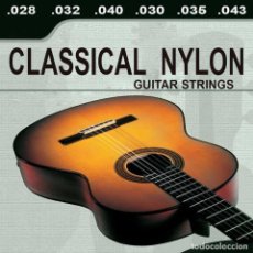Instrumentos musicales: CUERDAS GUITARRA CLASICA NYLON ENVIO GRATIS. Lote 340214518
