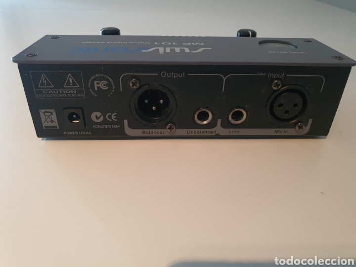 Instrumentos musicales: Swissonic MP 101 Valve input stage - Foto 9