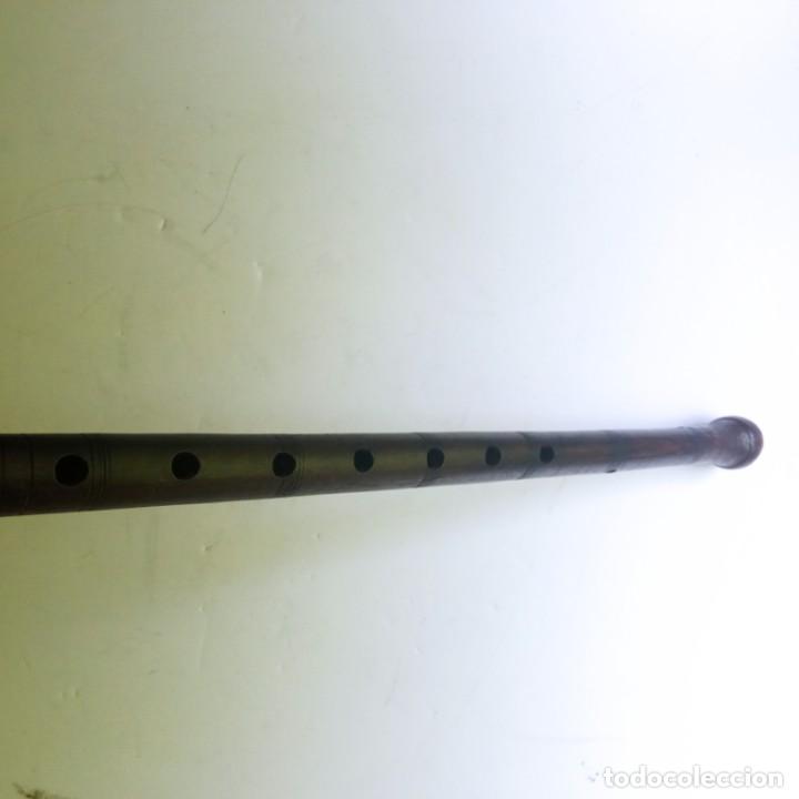 Instrumentos musicales: flauta de madera hecha a mano - Foto 4