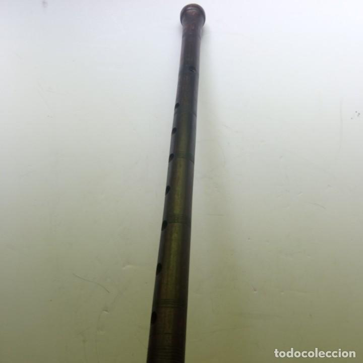 Instrumentos musicales: flauta de madera hecha a mano - Foto 5