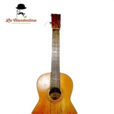 Instrumentos musicales: ANTIGUA GUITARRA FLAMENCA. SALVADOR IBÁÑEZ E HIJOS. CONSTRUCCIÓN ESPECIAL PARA TRUST MERCANTIL.