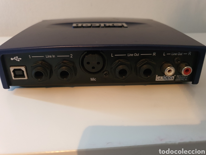Instrumentos musicales: INTERFAZ AUDIO LEXICON LEXALPHAV - Foto 5