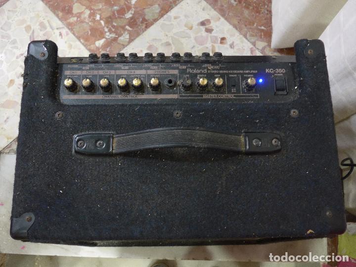 Instrumentos musicales: ROLAND STEREO MIXING KEYBOARD AMPLIFIER KC-350EC - Foto 8