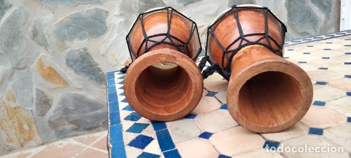 Instrumentos musicales: DOS TIMBALES DECORATIVOS - Foto 6