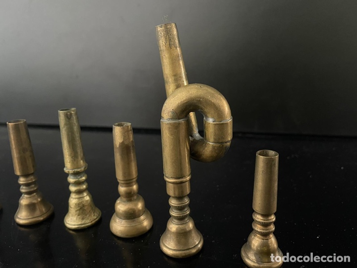 Instrumentos musicales: Lote de boquillas de corneta - Foto 2