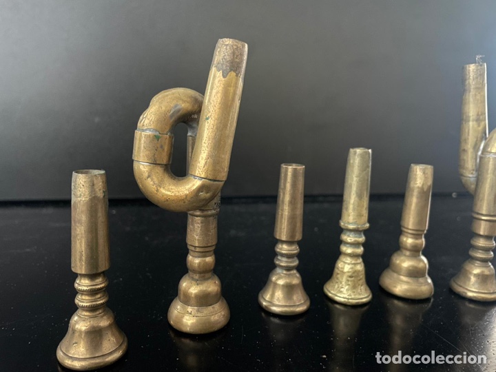 Instrumentos musicales: Lote de boquillas de corneta - Foto 4