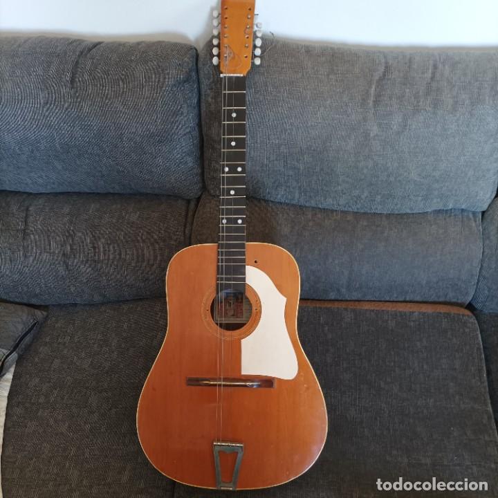 Estricto Descubrir Lechuguilla guitarra acústica roca. valencia,años 60-70.lee - Compra venta en  todocoleccion