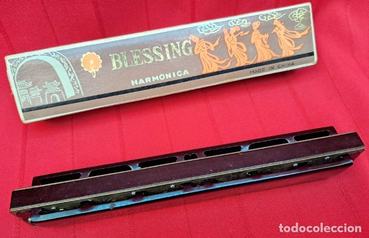 Instrumentos musicales: Arm&oacute;nica Blessing con su caja original - Foto 2