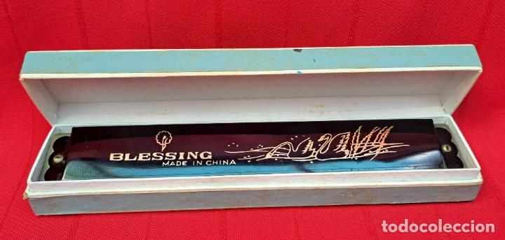 Instrumentos musicales: Arm&oacute;nica Blessing con su caja original - Foto 4