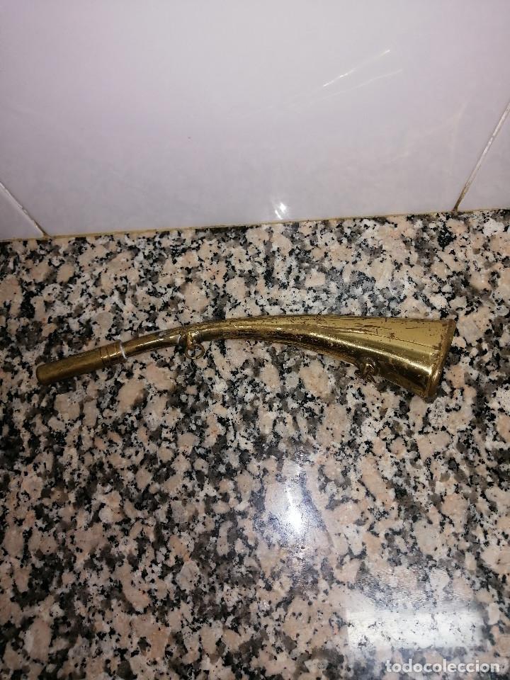Instrumentos musicales: ANTIGUA TROMPETA CORNETA - Foto 1