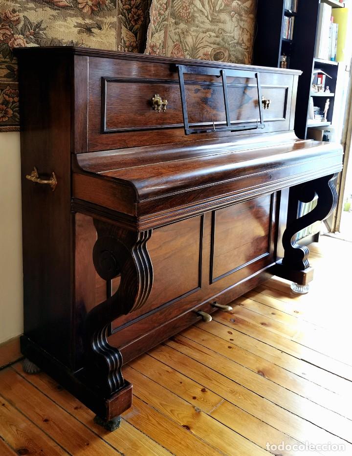 Robusto Disfrazado Condensar impresionante piano antiguo vertical de pared ” - Comprar Pianos antigos no  todocoleccion