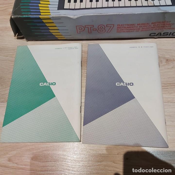 Instrumentos musicales: CAJA Y MANUALES ORIGINALES PARA CASIO PT-87 - Foto 9