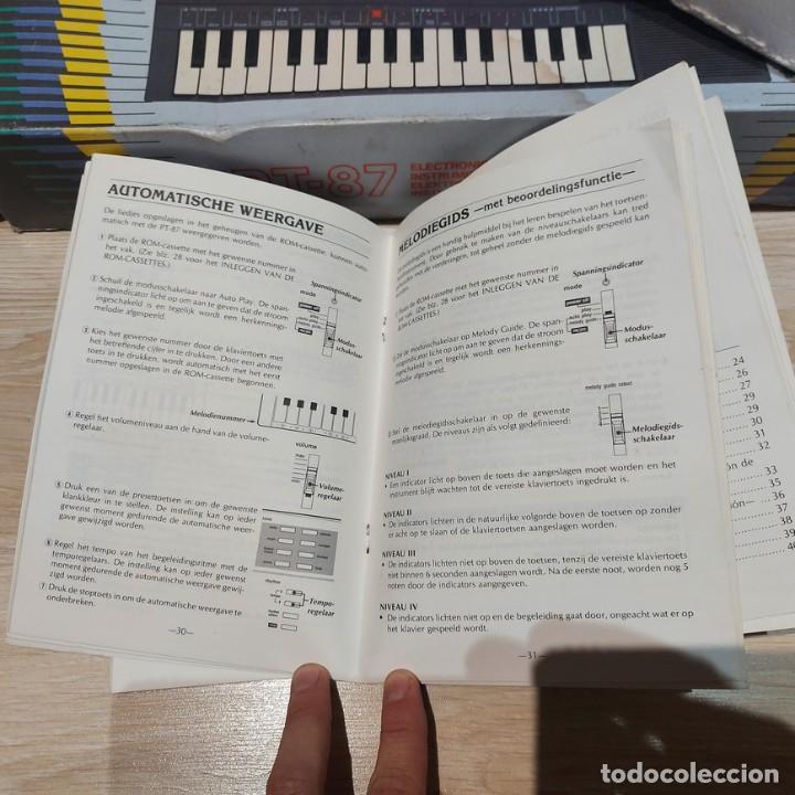 Instrumentos musicales: CAJA Y MANUALES ORIGINALES PARA CASIO PT-87 - Foto 11