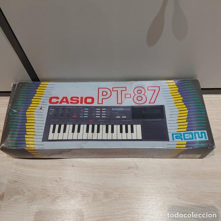 Instrumentos musicales: CAJA Y MANUALES ORIGINALES PARA CASIO PT-87 - Foto 2