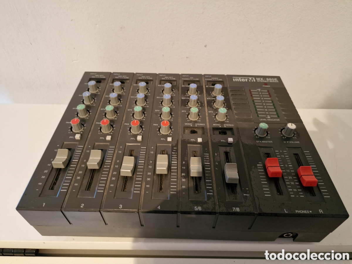Instrumentos musicales: Mesa INTERM MX-880E - Foto 8