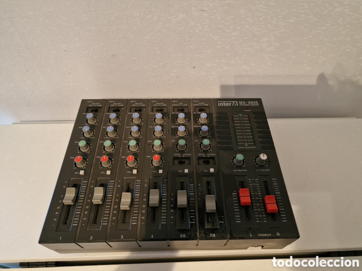 Instrumentos musicales: Mesa INTERM MX-880E - Foto 9