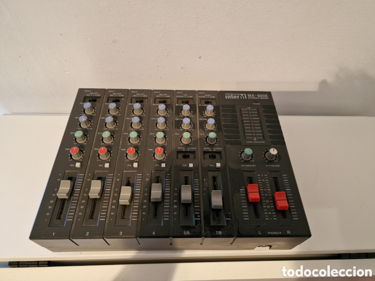 Instrumentos musicales: Mesa INTERM MX-880E - Foto 10