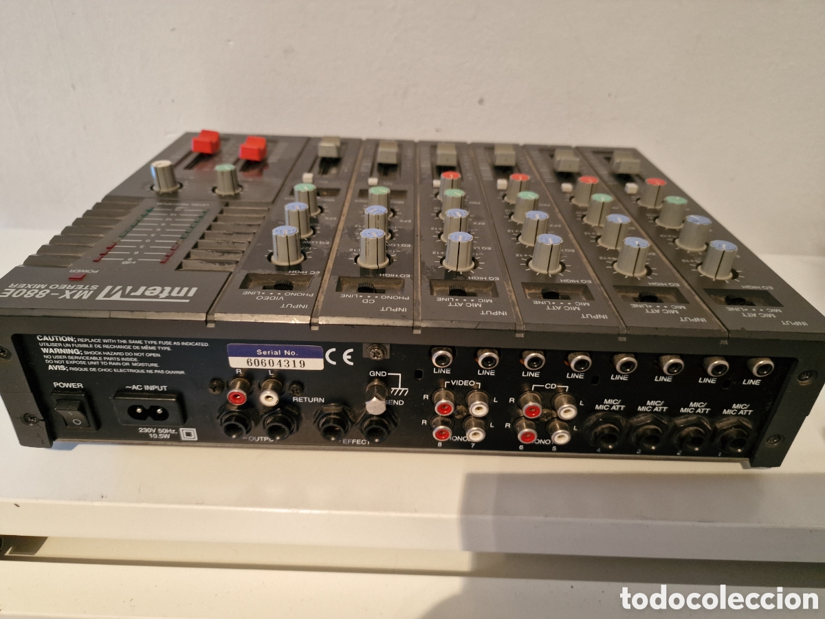Instrumentos musicales: Mesa INTERM MX-880E - Foto 13
