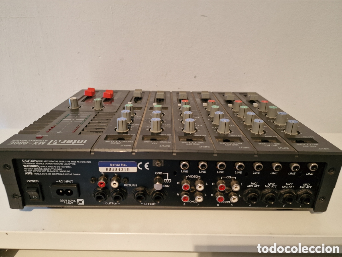 Instrumentos musicales: Mesa INTERM MX-880E - Foto 14