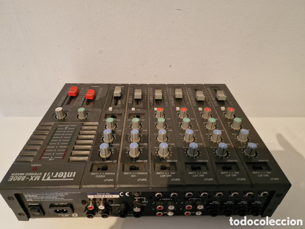 Instrumentos musicales: Mesa INTERM MX-880E - Foto 16