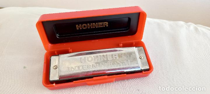 Instrumentos musicales: ARMONICA. HONNER INTERNATIONAL SILVER STAR. HARMONICA. - Foto 1