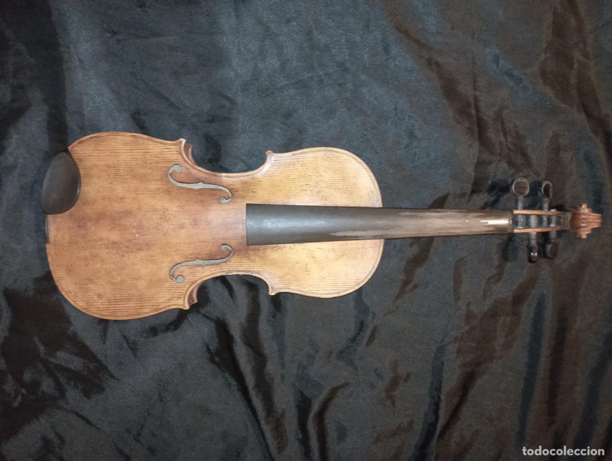 antiguo violín siglo xix francia. - Compra venta en todocoleccion