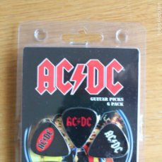 Instrumentos musicales: AC/DC PUA GUITARRA GUITAR PICKS NEW PACK. Lote 365189076