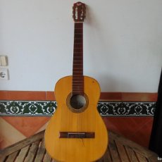Instrumentos musicales: GUITARRA FLAMENCA VDA DE RAMON DELCLOS CASA FUNDADA 1974 SEVILLA. Lote 367268209