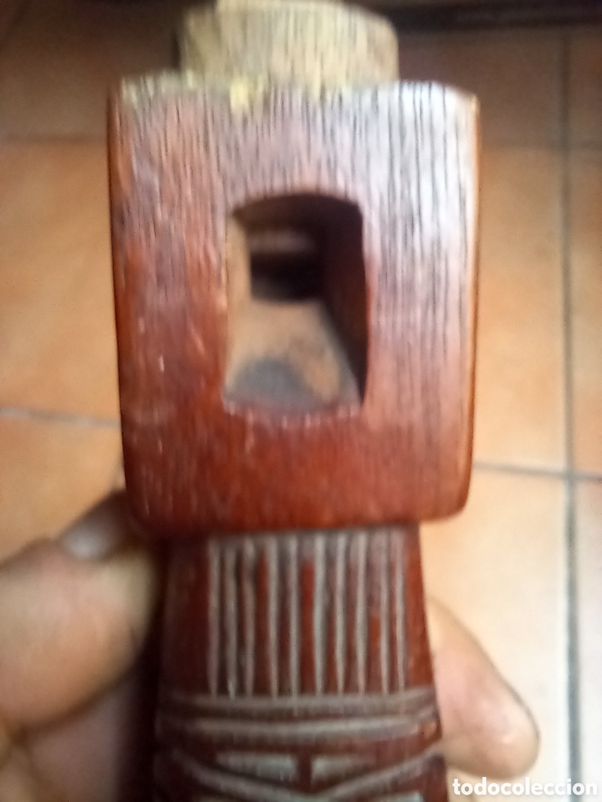 Instrumentos musicales: ESPECIE DE FLAUTA MOTIVOS MAYA - Foto 6
