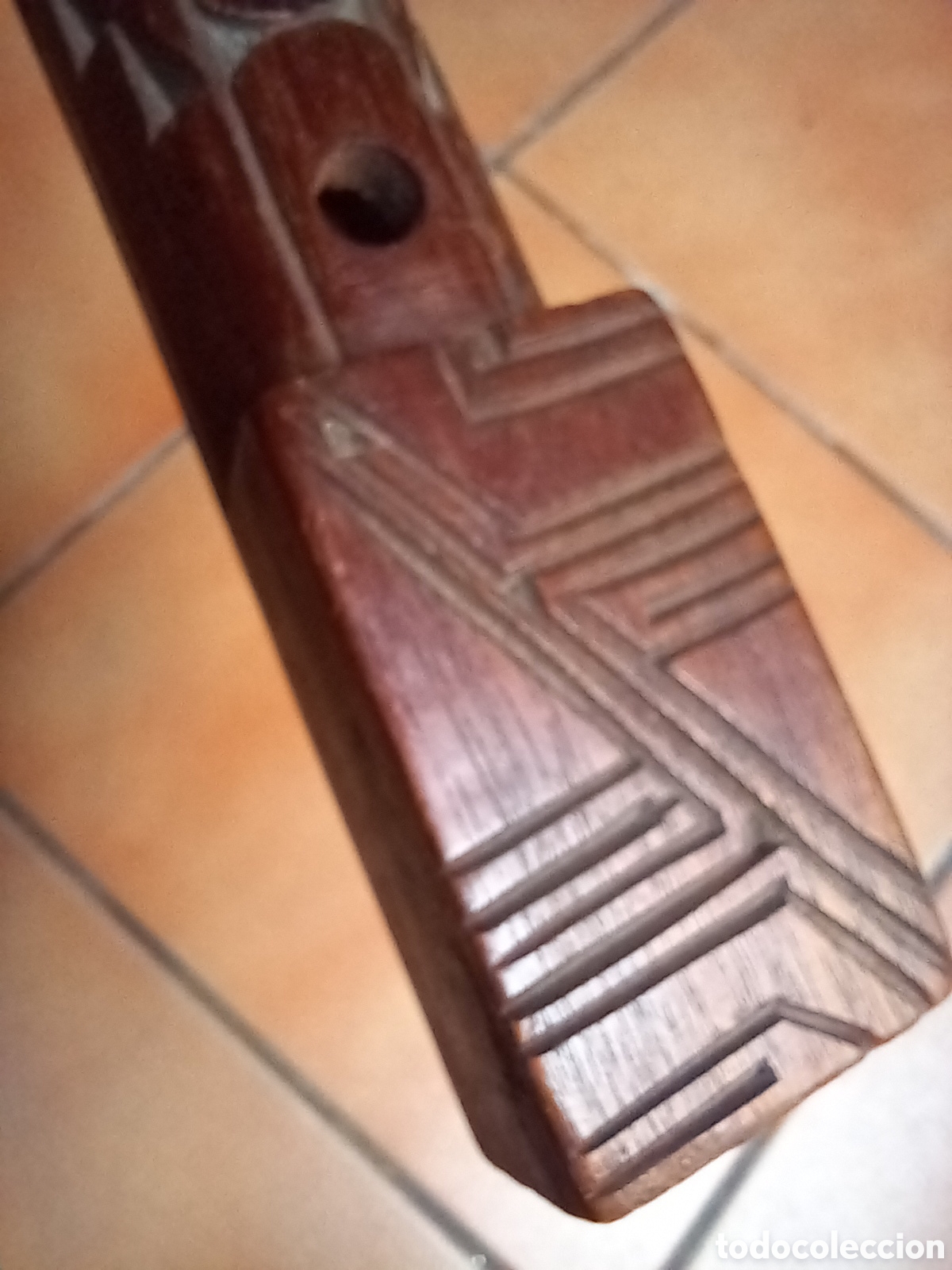 Instrumentos musicales: ESPECIE DE FLAUTA MOTIVOS MAYA - Foto 11