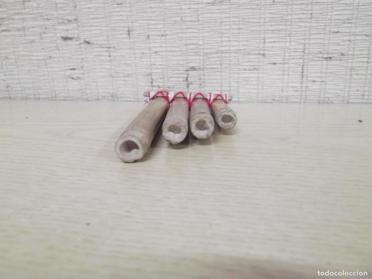 Instrumentos musicales: Flauta de pan peque&ntilde;a. - Foto 3