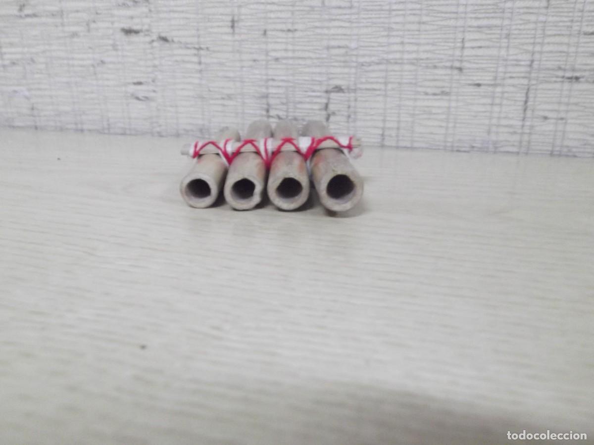 Instrumentos musicales: Flauta de pan peque&ntilde;a. - Foto 4