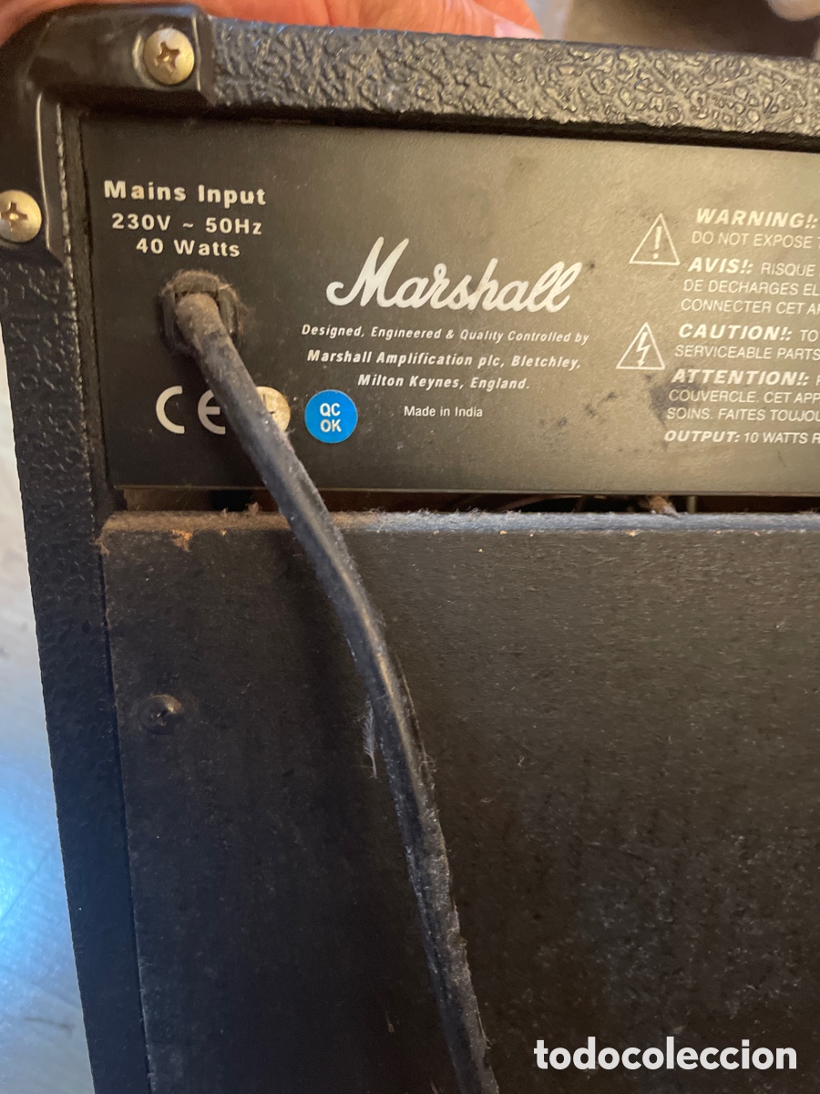 Instrumentos musicales: Amplificador Marshall - Foto 3