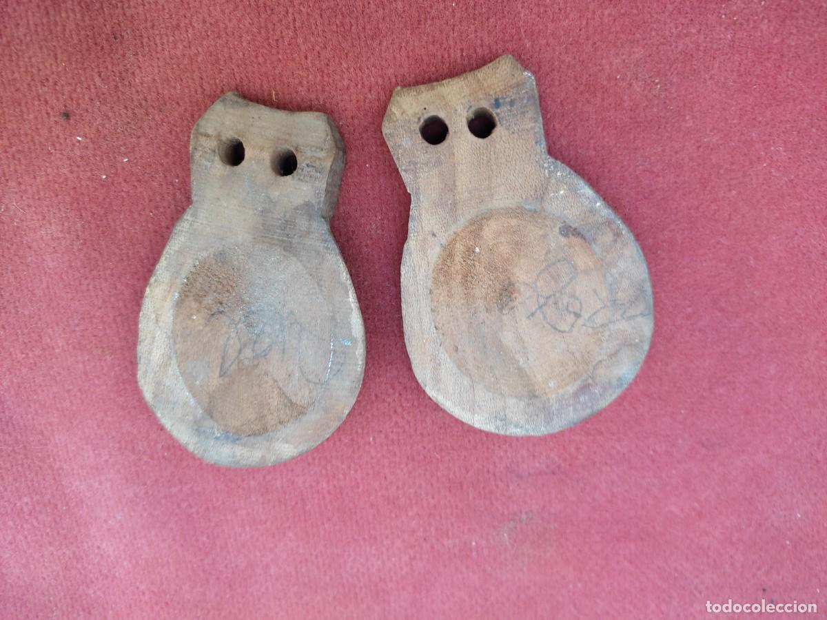 Instrumentos musicales: casta&ntilde;uelas de madera artesanas - Foto 3