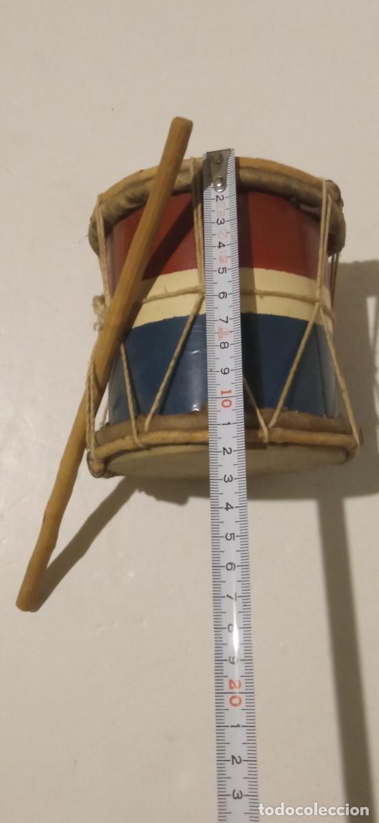 Instrumentos musicales: peque&ntilde;o tambor artesanal - Foto 2