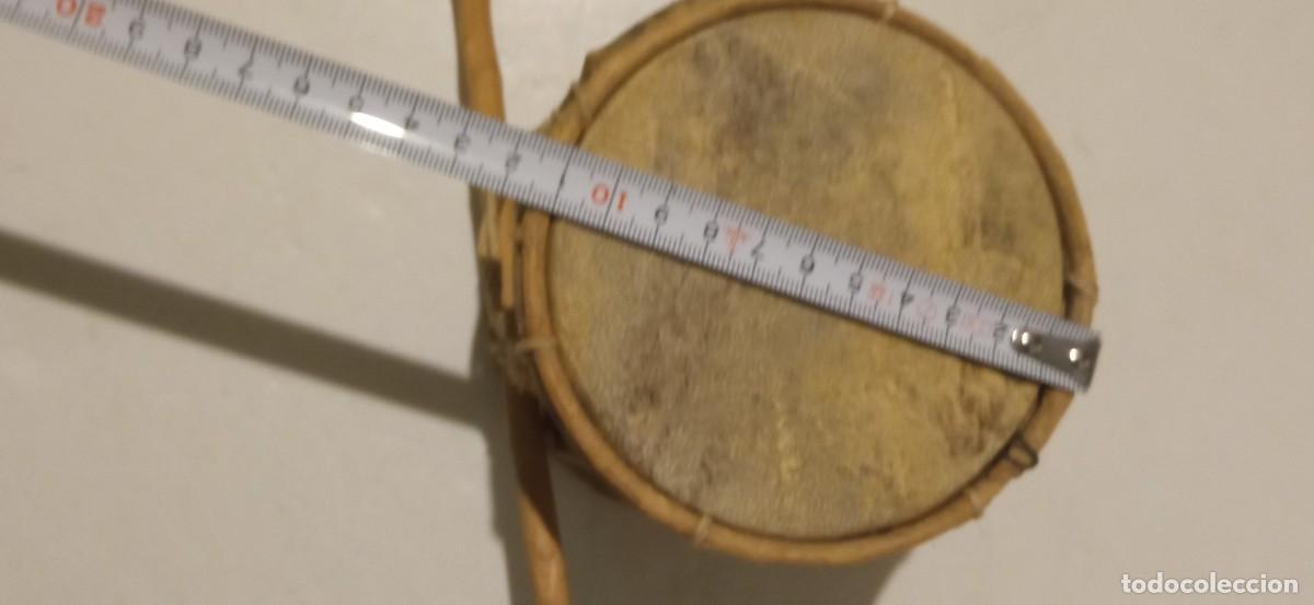 Instrumentos musicales: peque&ntilde;o tambor artesanal - Foto 3