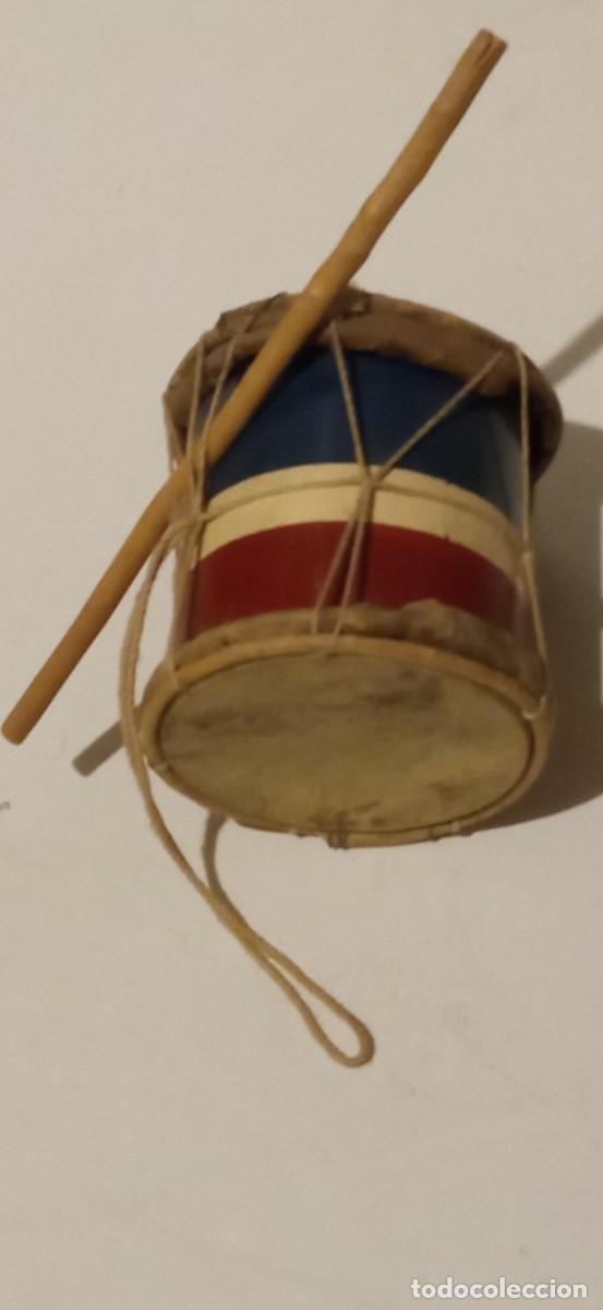 Instrumentos musicales: peque&ntilde;o tambor artesanal - Foto 8