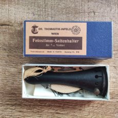 Instrumentos musicales: FEINSTIMM-SAITENHALTER 4/4 VIOLINE THOMASTIK INFELD WIEN - MADE IN AUSTRIA. Lote 382819389