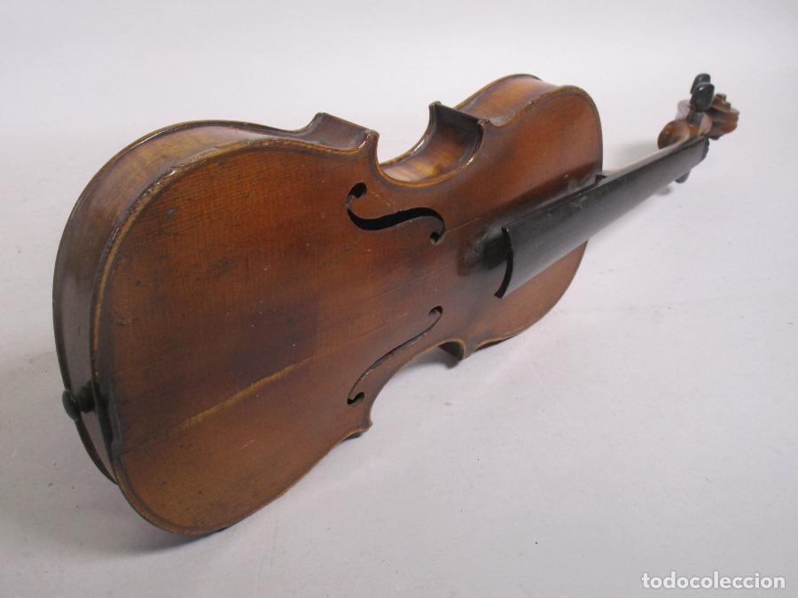 Instrumentos musicales: Muy antiguo violin 1)2 de 52 cm - Foto 3