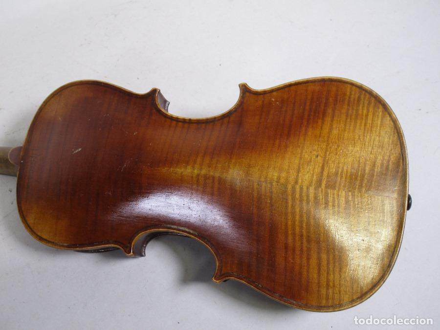Instrumentos musicales: Muy antiguo violin 1)2 de 52 cm - Foto 4