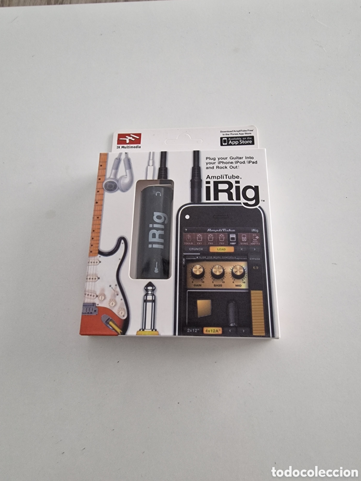 Instrumentos musicales: IK Multimedia iRig AmpliTube Versi&oacute;n Original iPhone Interfaz - Foto 3