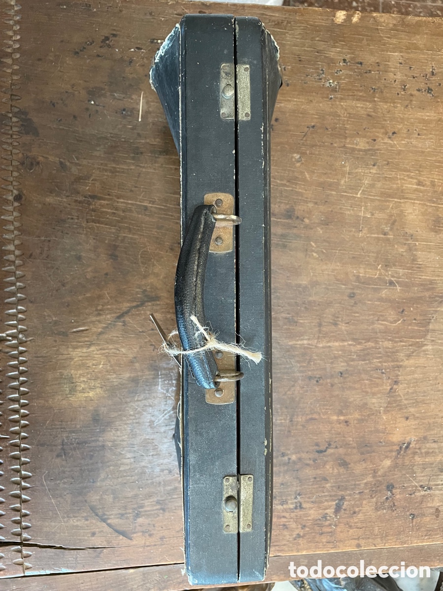 Instrumentos musicales: Clarinete antiguo material ebonite - Foto 3