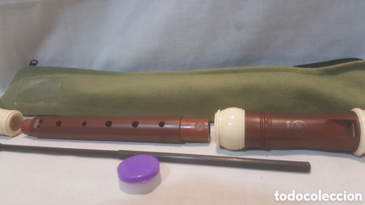 Instrumentos musicales: FLAUTA YAMAHA SOPRANO DE PL&Aacute;STICO EN FUNDA - Foto 1